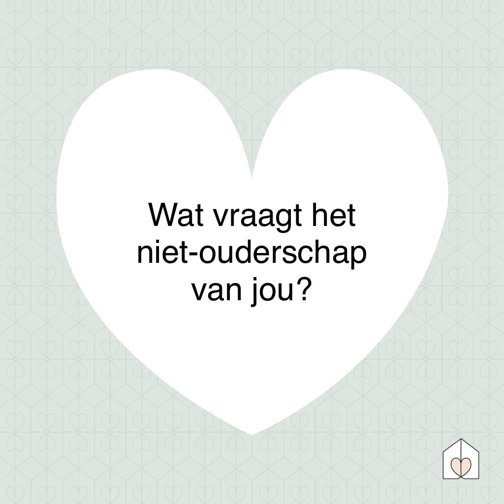 wat vraagt het niet ouderschap van jou