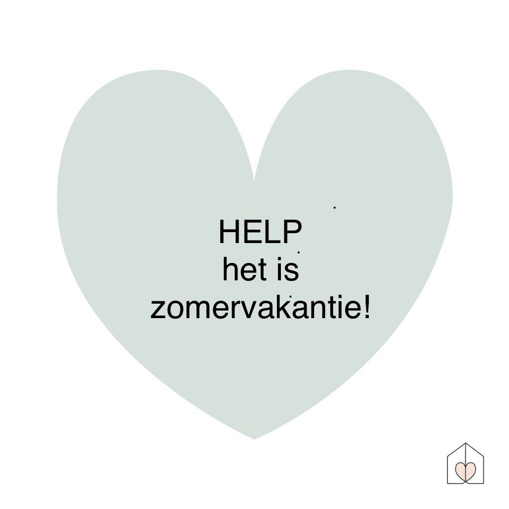 Help het is zomervakantie