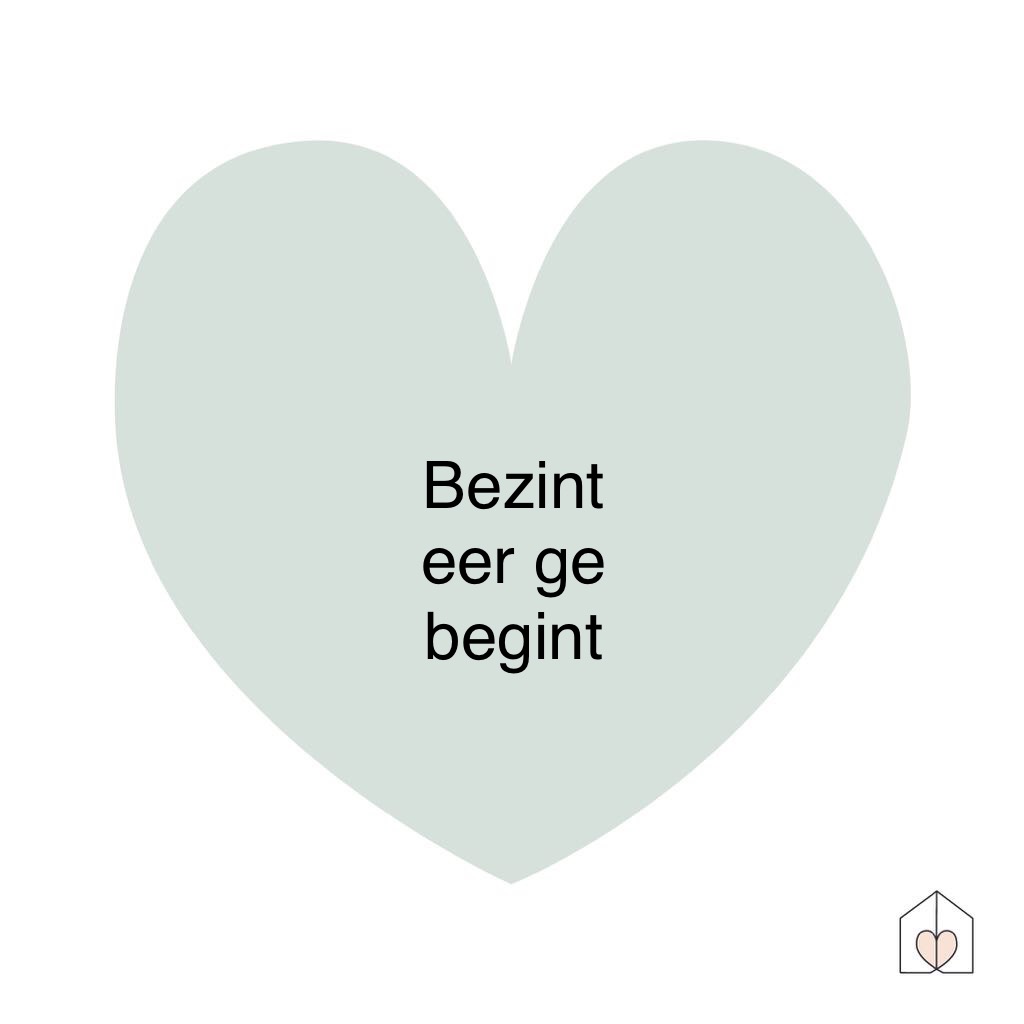 Bezint eer ge begint