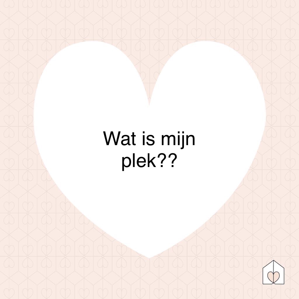 Wat is mijn plek